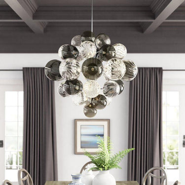 bubble chandeliers